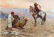 Arab or Arabic people and life. Orientalism oil paintings  402 unknow artist